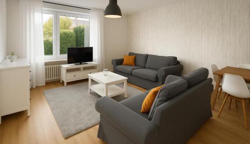 Two-Bedroom Apartment with Balcony