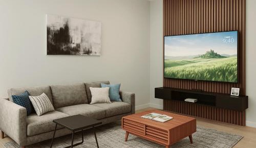 Two-Bedroom Apartment with Balcony and Terrace