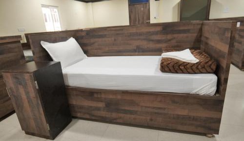 Single Bed in Dormitory Room