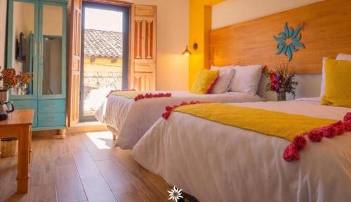 Superior Double Room with Balcony and City View