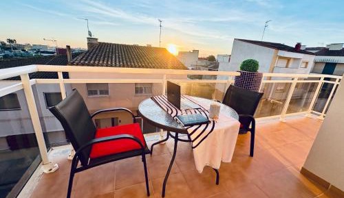 One-Bedroom Apartment with Balcony and City View