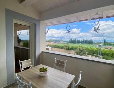 One-Bedroom Apartment with Balcony and Mountain View  