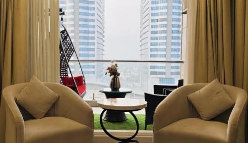 Two-Bedroom Apartment with Balcony