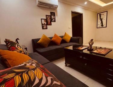 Deluxe One-Bedroom Apartment with City View