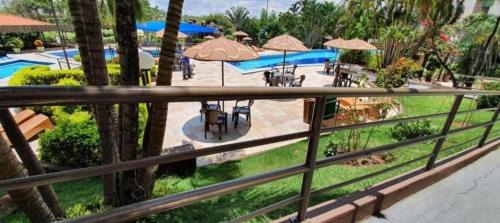 Two-Bedroom Apartment with Pool View