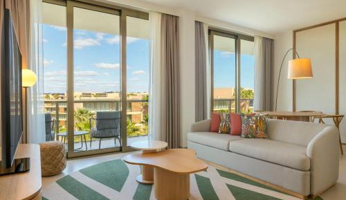 Junior King Suite with Balcony and Resort View