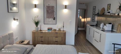 Deluxe One-Bedroom Apartment with Garden View