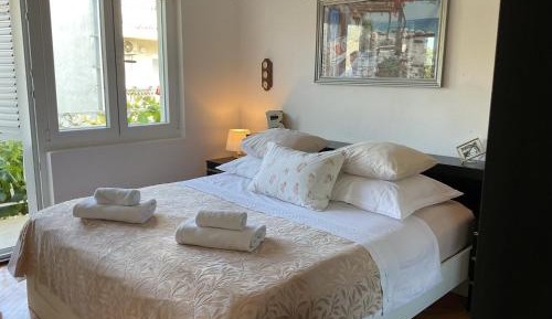 Apartment with Balcony and Pool View