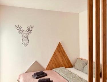 Studio Apartment with One Double Bed