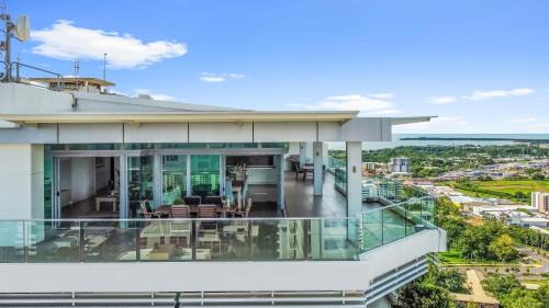 Three-Bedroom Apartment with Harbor View