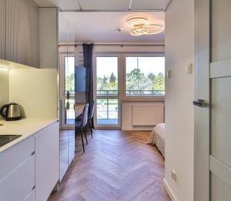 Studio with Balcony