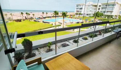Two-Bedroom Apartment with Balcony and Sea View