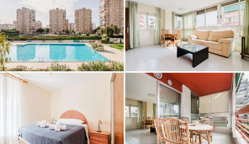 Two-Bedroom Apartment with Pool View