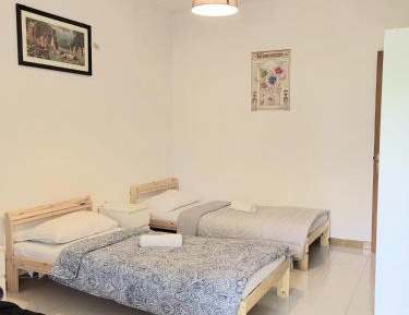 Bed in 4-Bed Male Dormitory Room