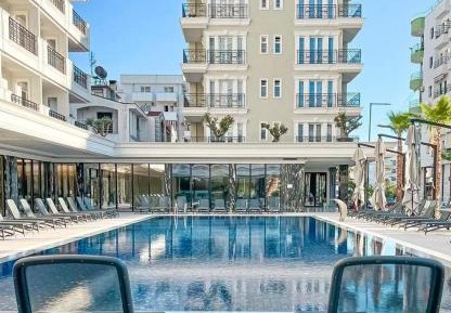 Studio with Pool View