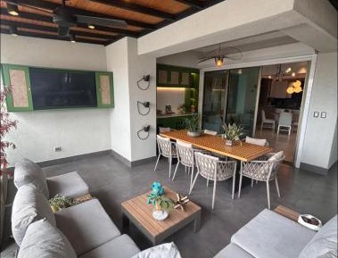 One-Bedroom Apartment with Terrace