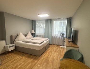 Studio Apartment with One Double Bed