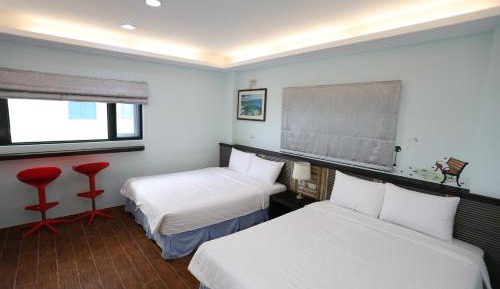 Quadruple Room with Sea View