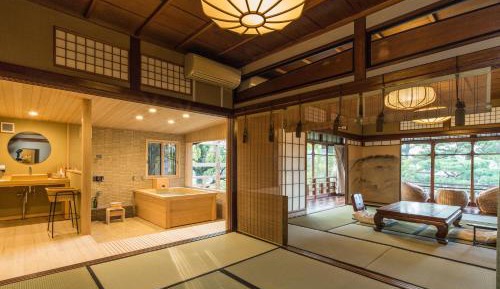 Japanese-Style Suite with Balcony and Garden View and Open-Air Bath