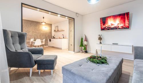 One-Bedroom Apartment with River View