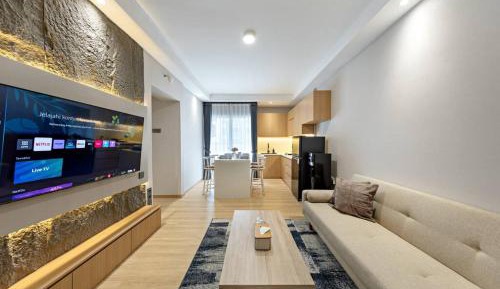 Two-Bedroom Apartment with Balcony