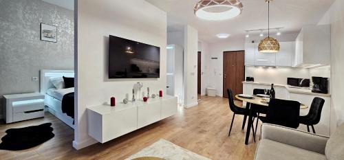 One-Bedroom Apartment with Balcony