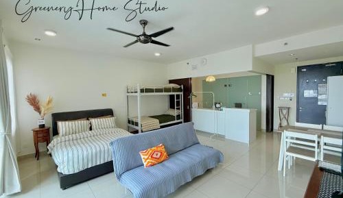 Studio with Balcony