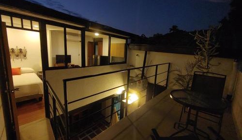 Studio with Balcony