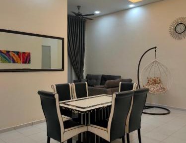 Three-Bedroom Apartment with Park View