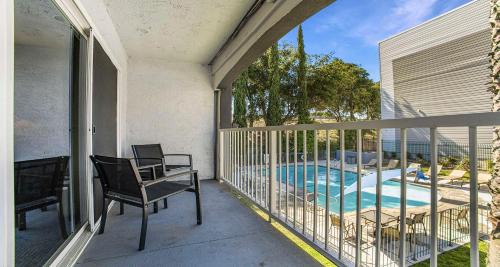 King Room with Balcony - Pool View