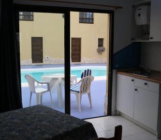 Studio with Pool View