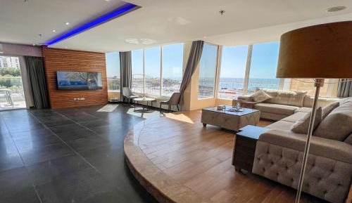 Three-Bedroom Apartment with Sea View
