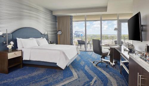 Executive Suite, 1 King, Sofa bed, Balcony 