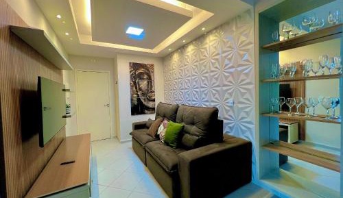 Two-Bedroom Apartment with Balcony