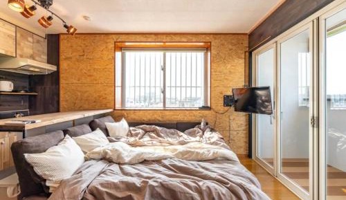 One-Bedroom Apartment with Balcony and Sea View