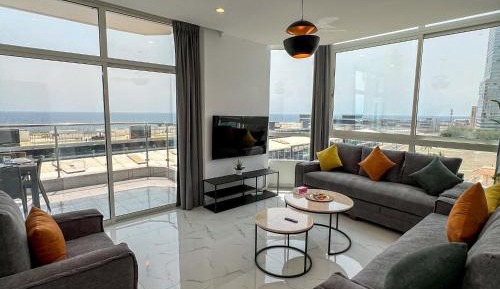 Two-Bedroom Apartment with Balcony and Sea View