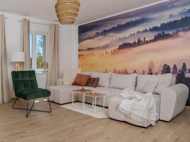 Family Two-Bedroom Apartment with View