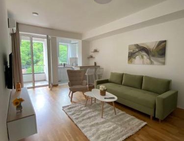 Studio with Balcony