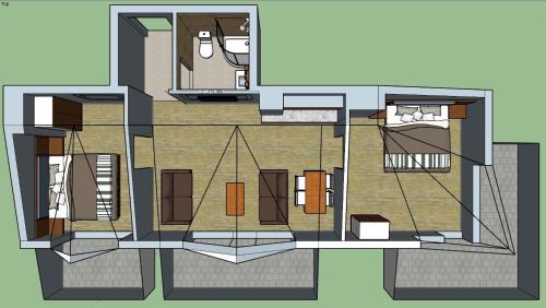 Apartment with Balcony