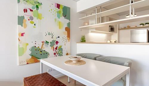 Deluxe One-Bedroom Apartment with Garden View