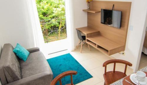 One-Bedroom Apartment with Garden View