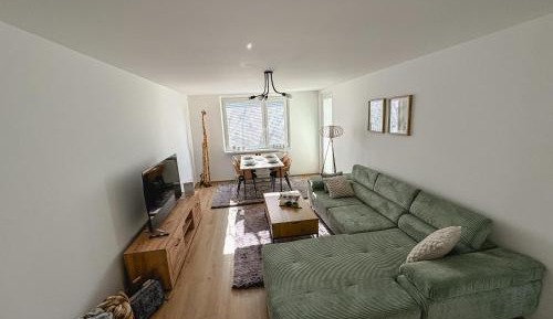 Three-Bedroom Apartment with Balcony