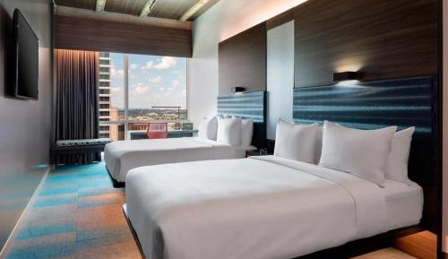 Aloft, Guest room, 2 Queen
