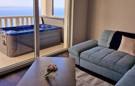 Two-Bedroom Apartment with Terrace and Sea View