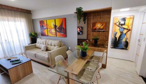 Two-Bedroom Apartment with Balcony and Sea View