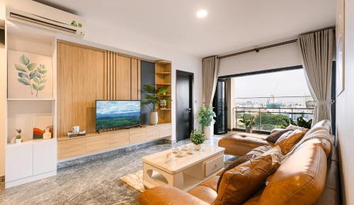 Two-Bedroom Apartment with Balcony and Terrace