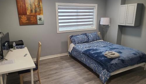 Family Room with Shared Bathroom