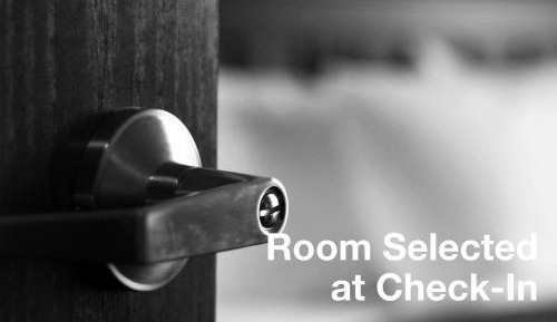 Room Selected at Check In