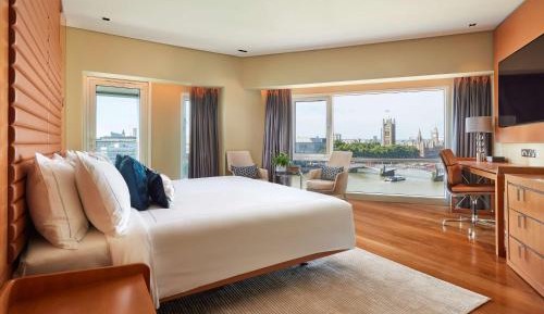 Two-Bedroom Suite with Balcony and River View