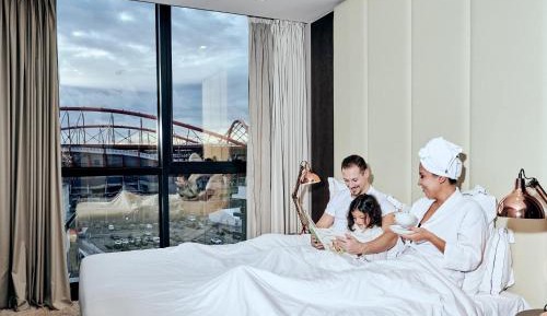 One-Bedroom Apartment with Stadium View